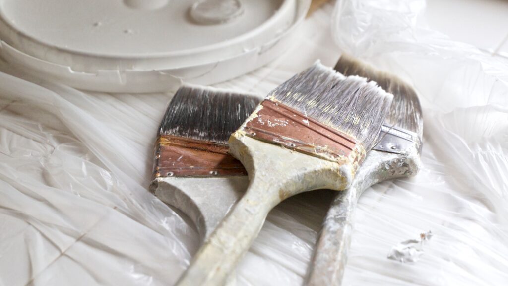 Use leftover paint for creative DIYs or recycle it responsibly to keep our environment clean. 