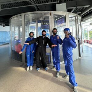 iFly Montreal experience Quebec team celebrating 30 years